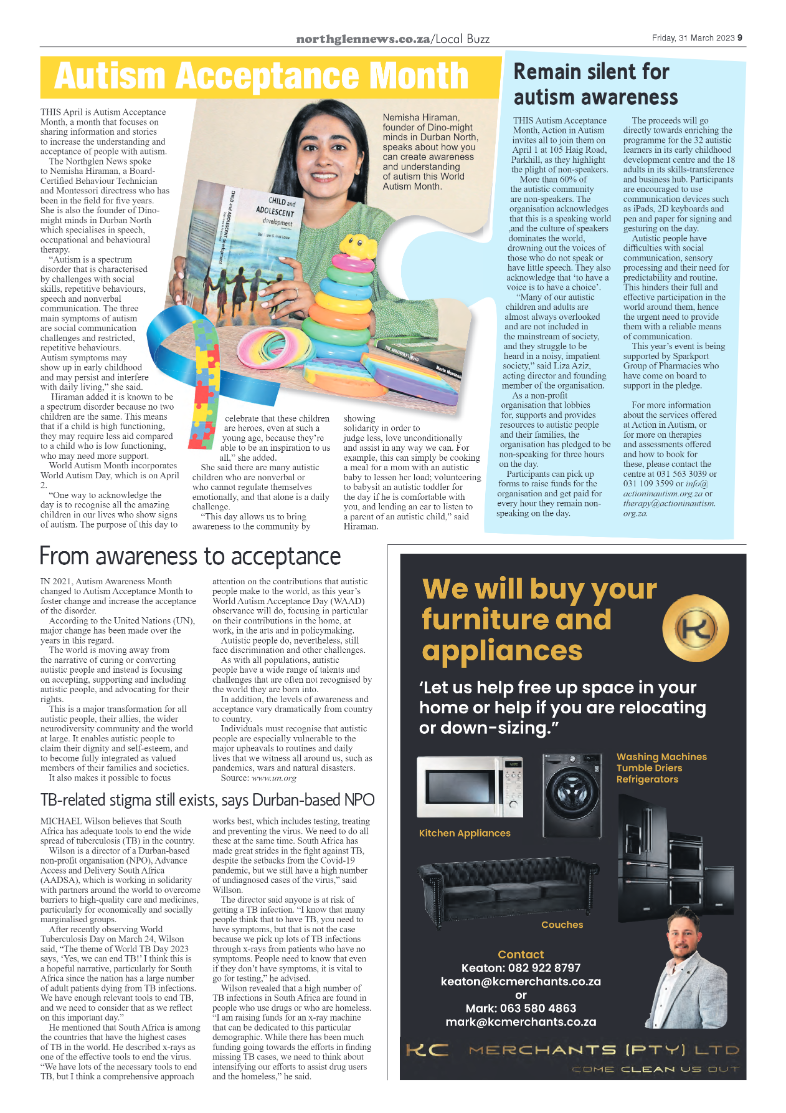 Northglen News 31 March 2023 page 9