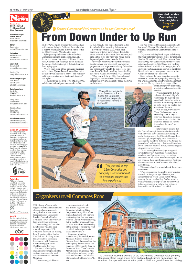 Northglen News 31 May 2024 page 16