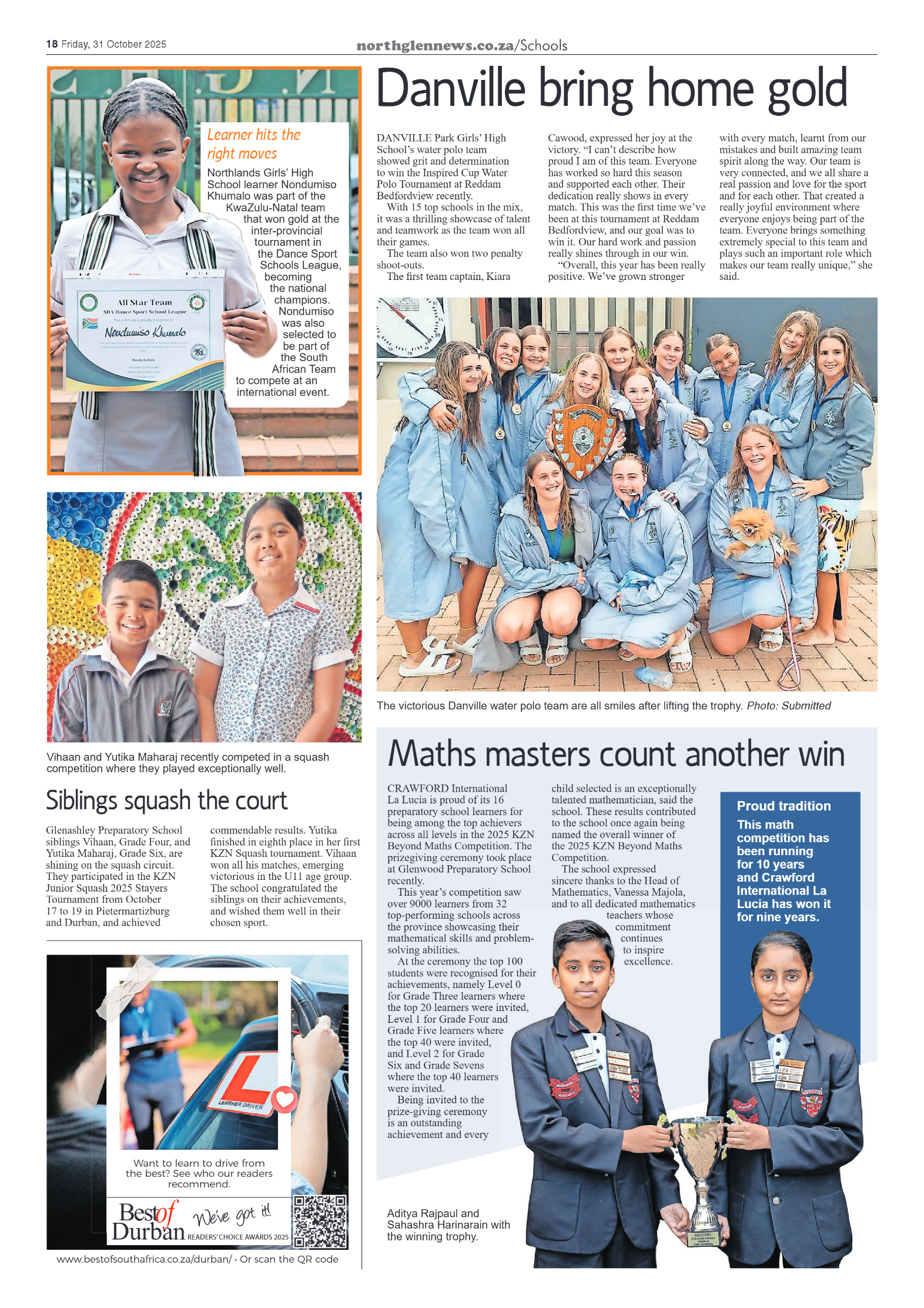 Northglen News 31 October 2025 page 18