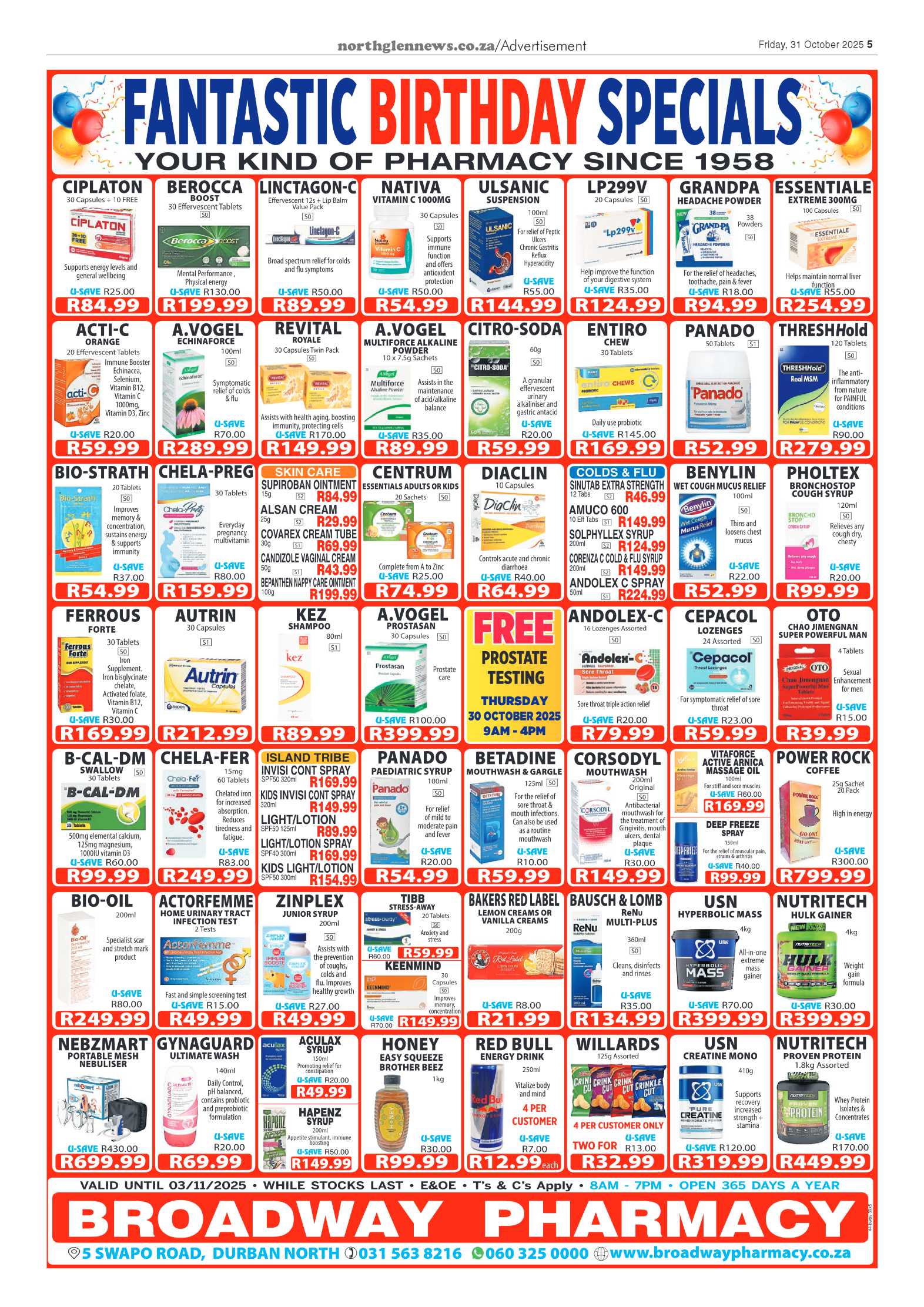 Northglen News 31 October 2025 page 5