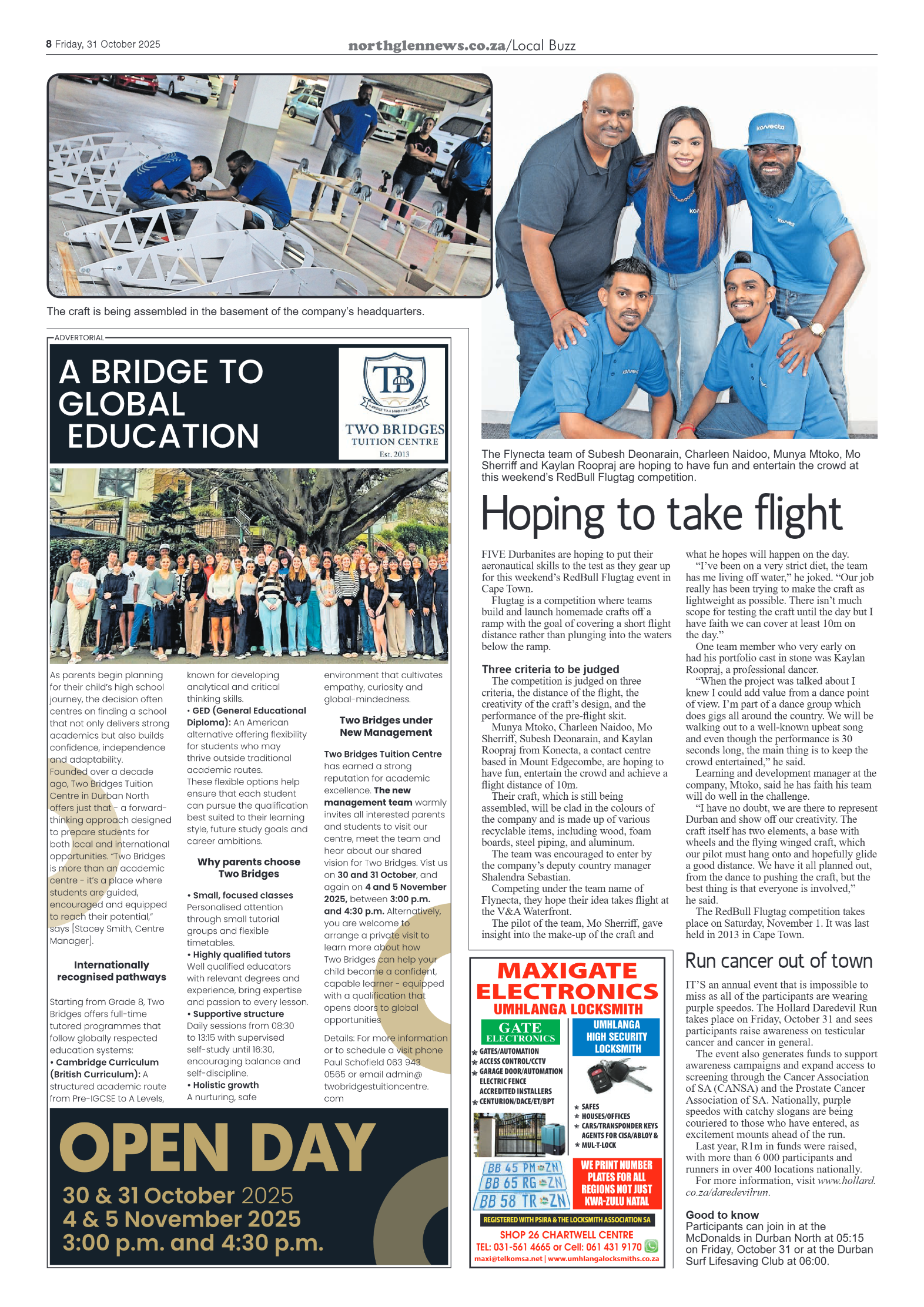 Northglen News 31 October 2025 page 8