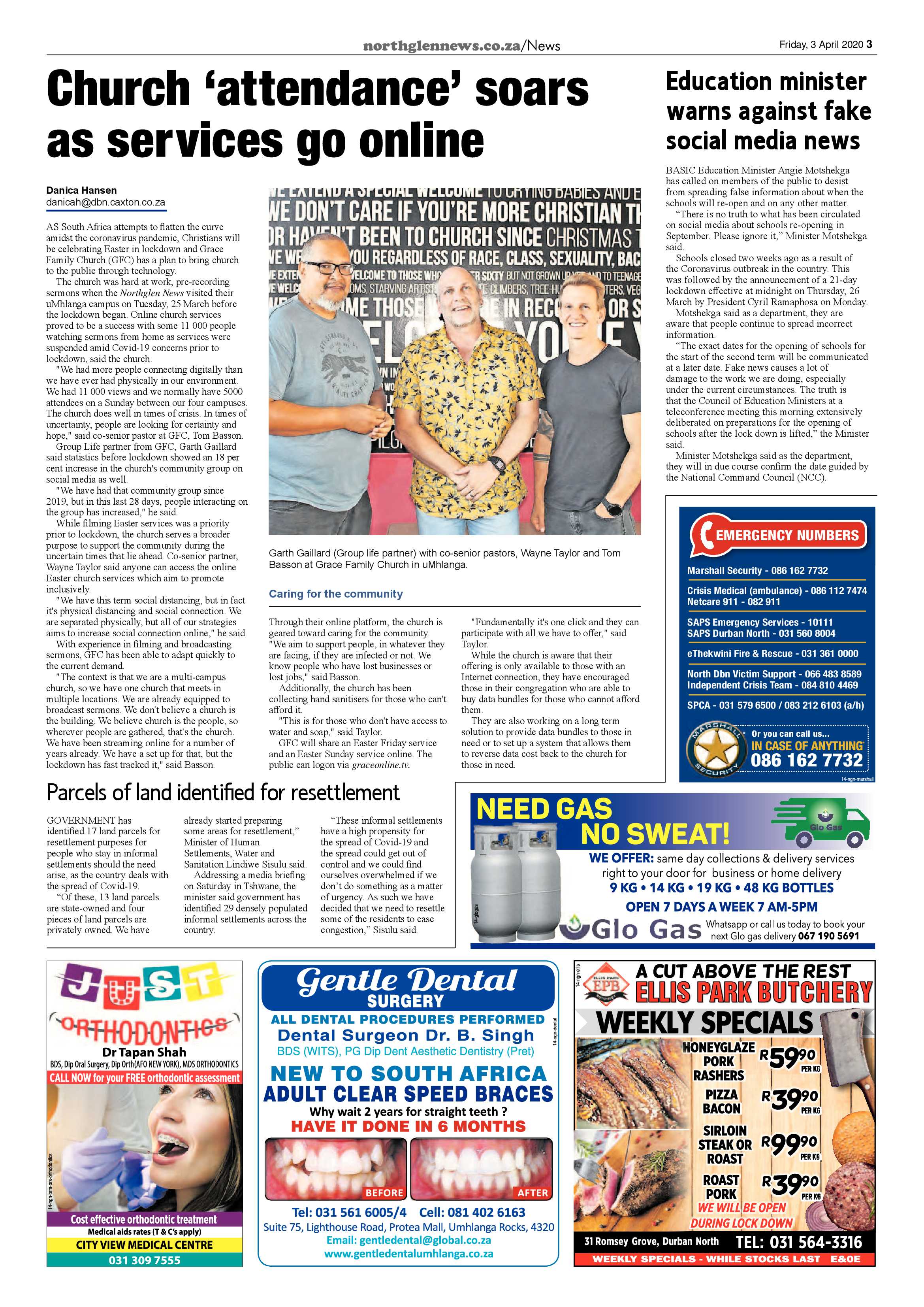 Northglen News 3 April 2020 page 3
