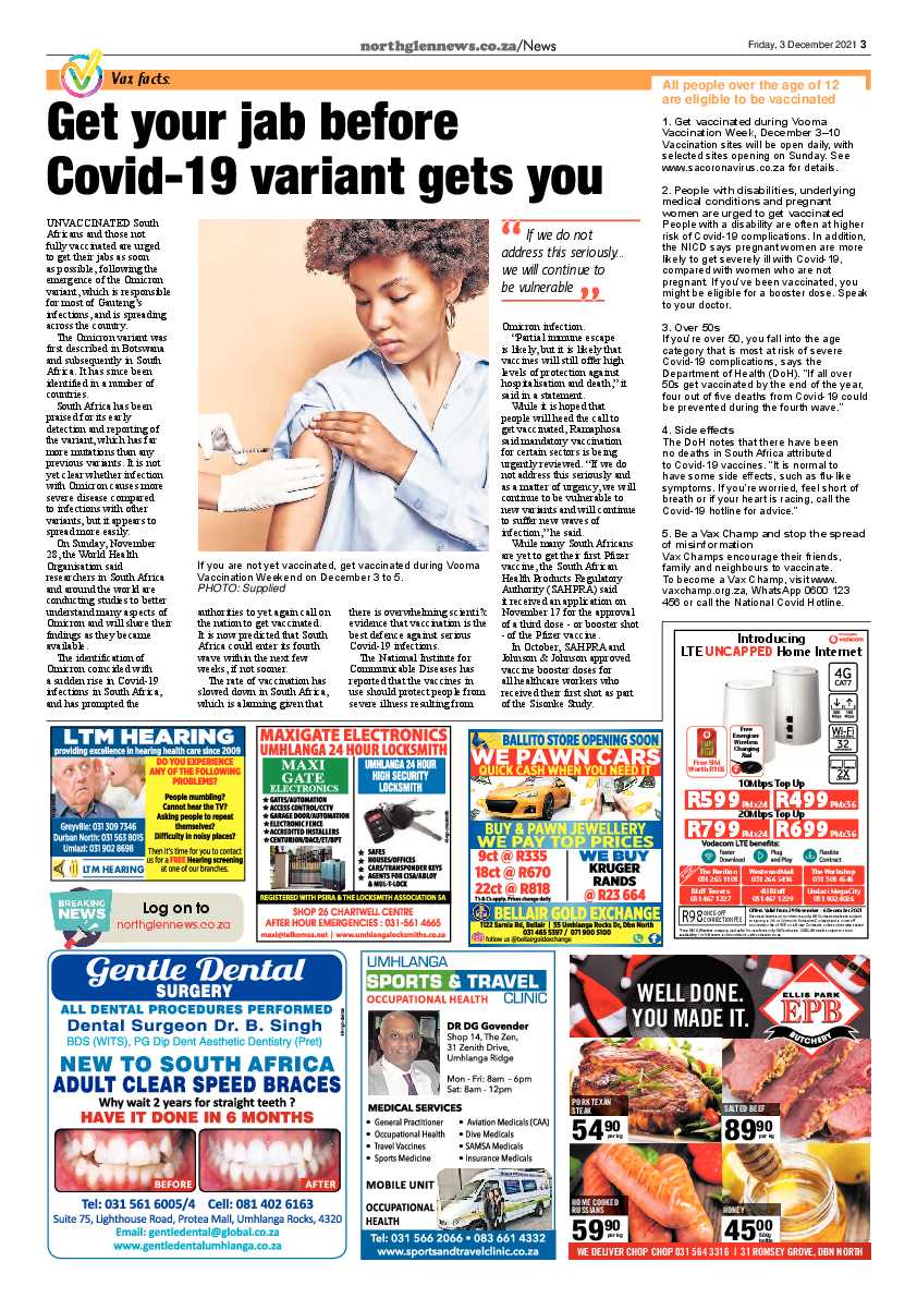 Northglen News3 December 2021 page 3