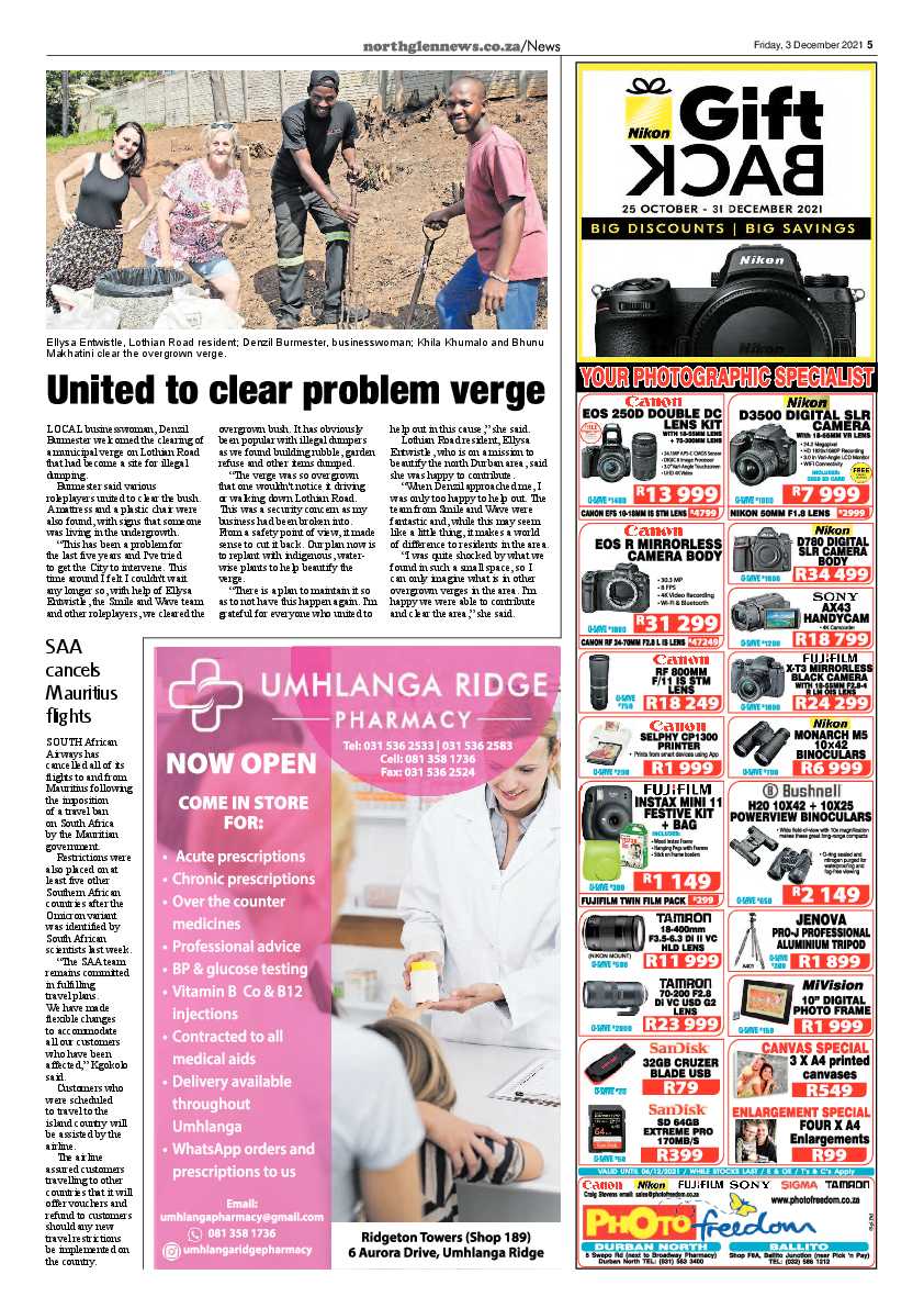 Northglen News3 December 2021 page 5