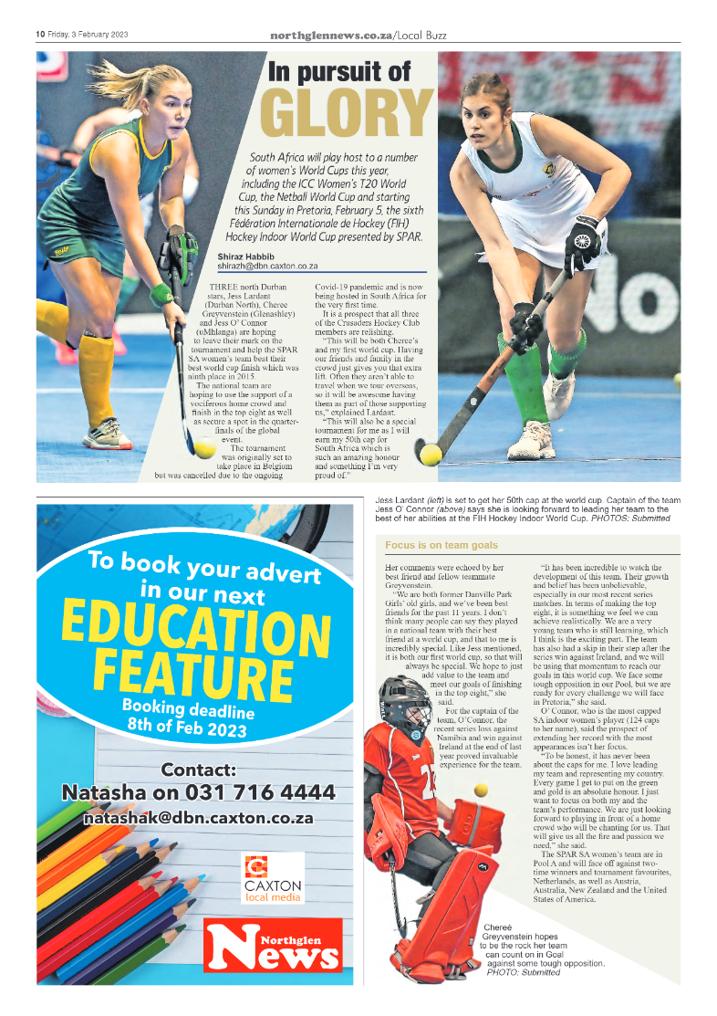 Northglen News 3 February 2023 page 10
