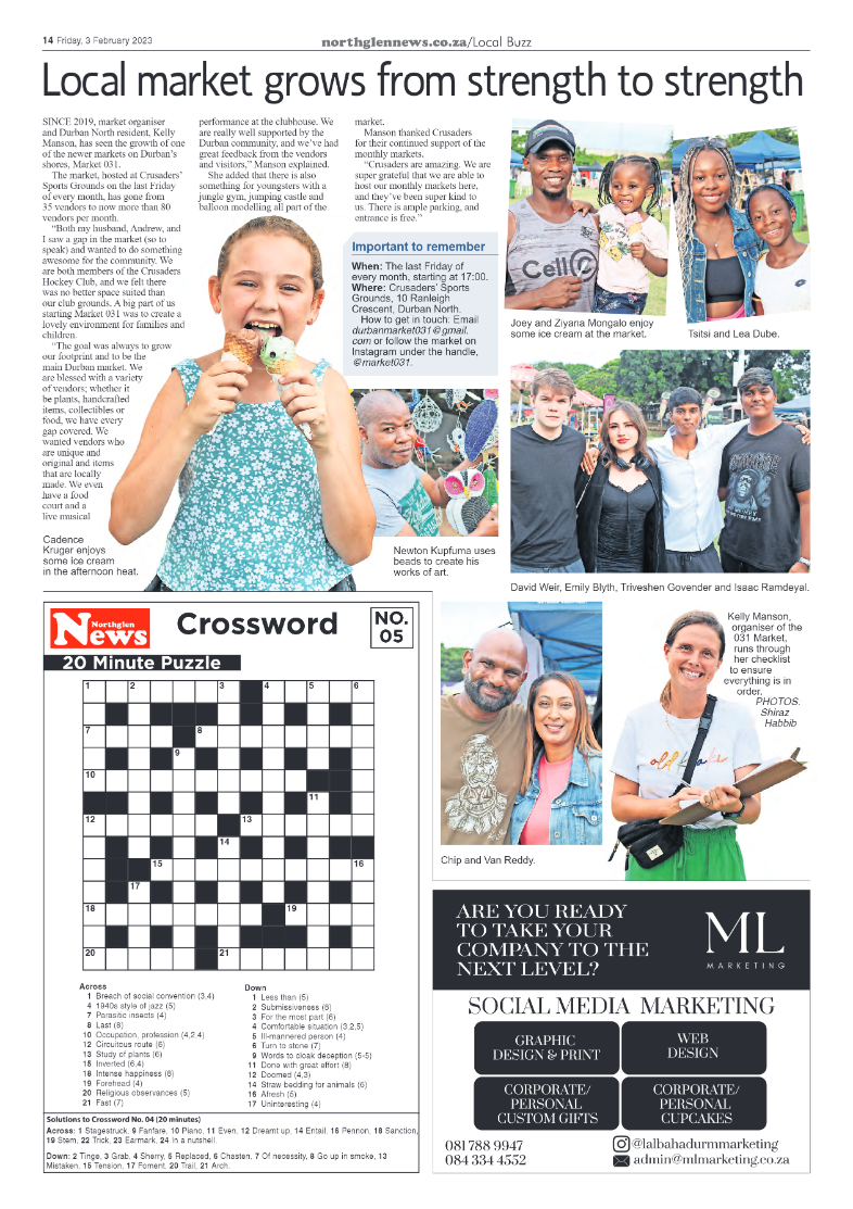 Northglen News 3 February 2023 page 14