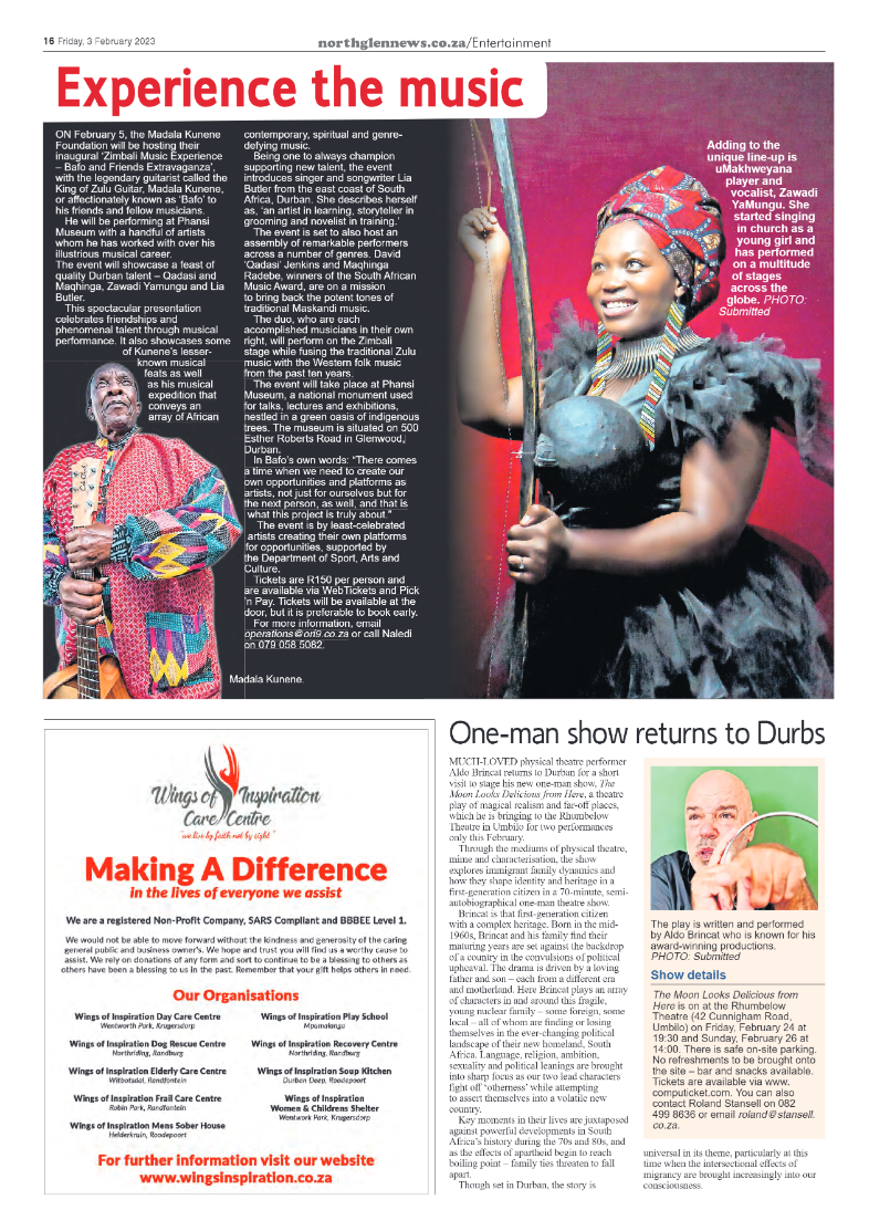 Northglen News 3 February 2023 page 16