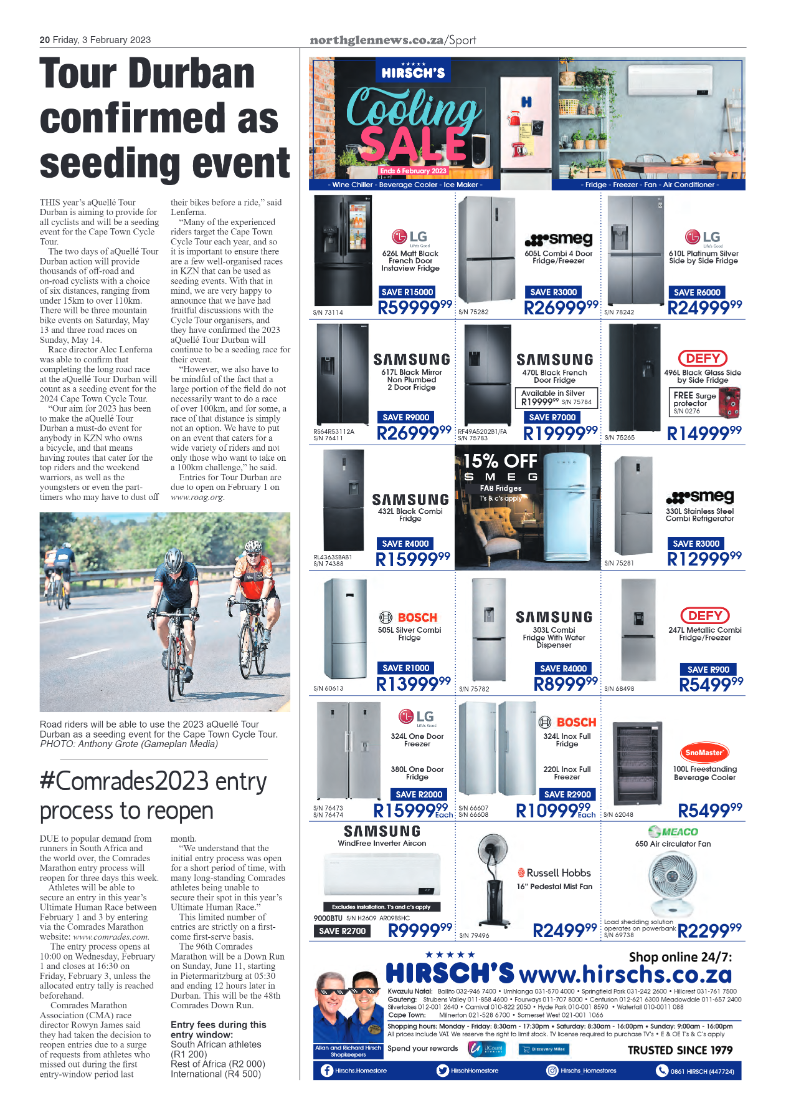 Northglen News 3 February 2023 page 20