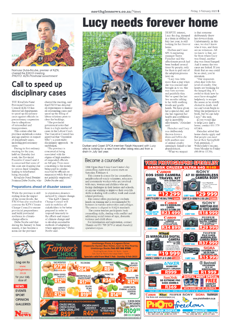 Northglen News 3 February 2023 page 5