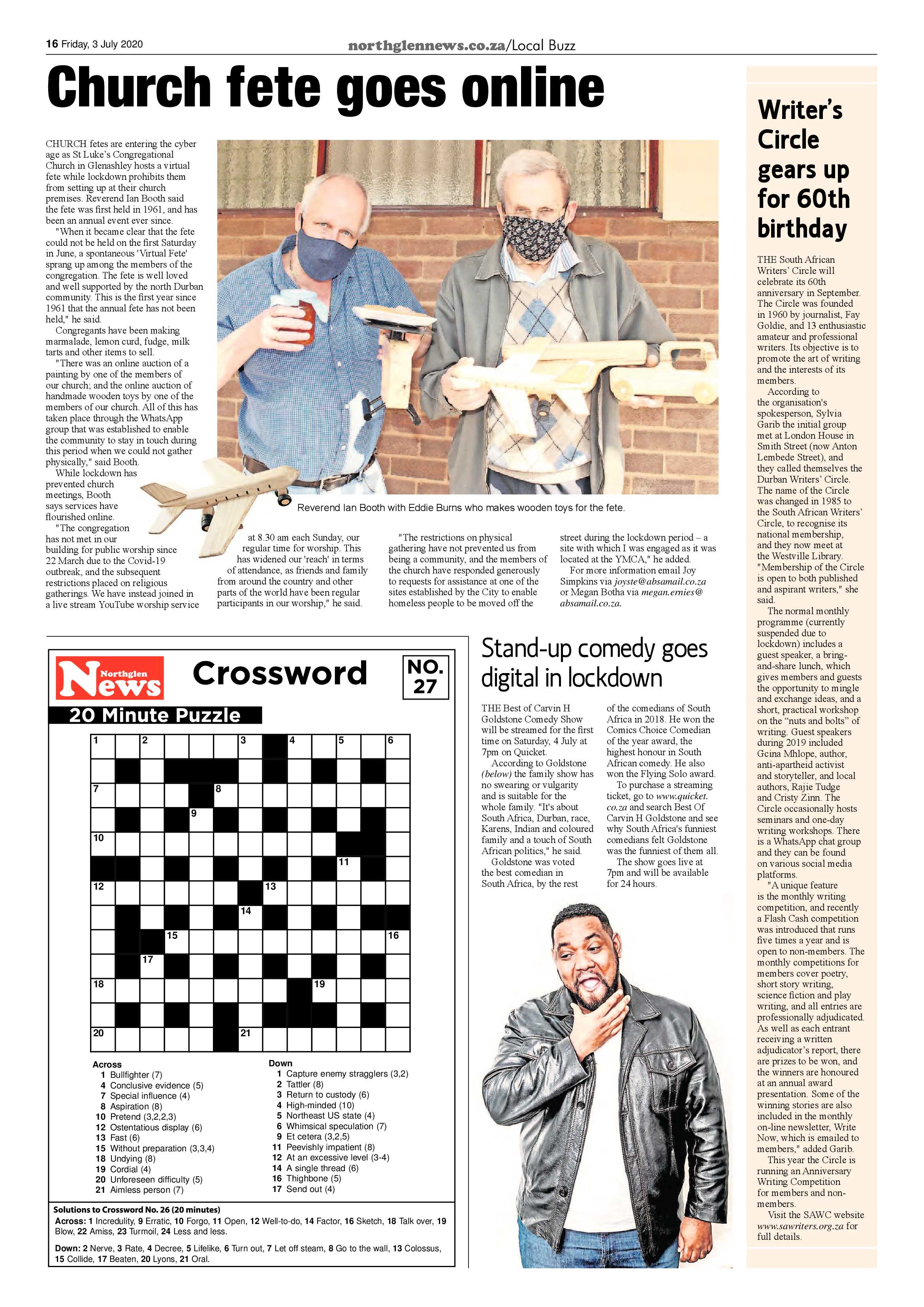 Northglen News 3 July 2020 page 16