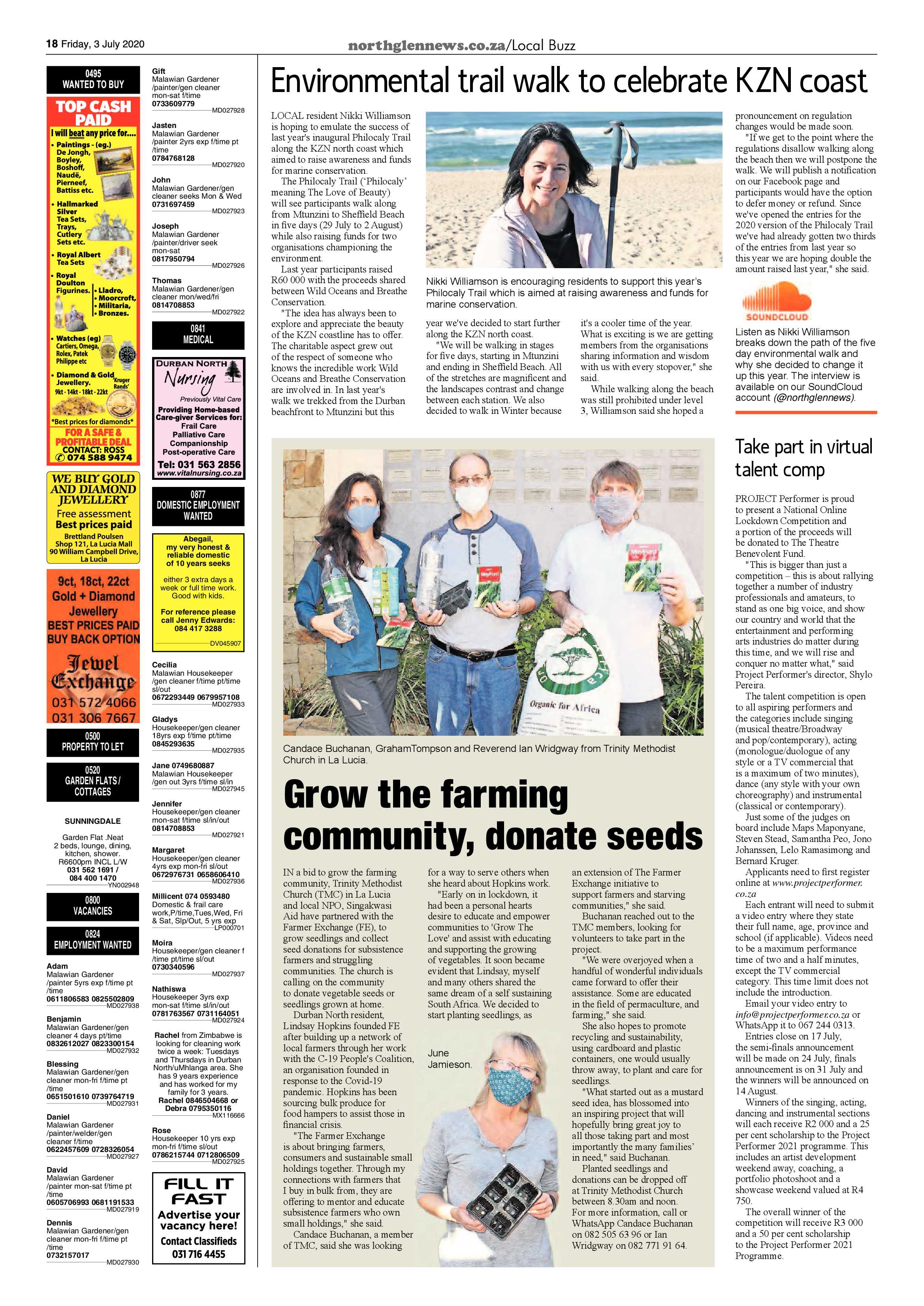 Northglen News 3 July 2020 page 18