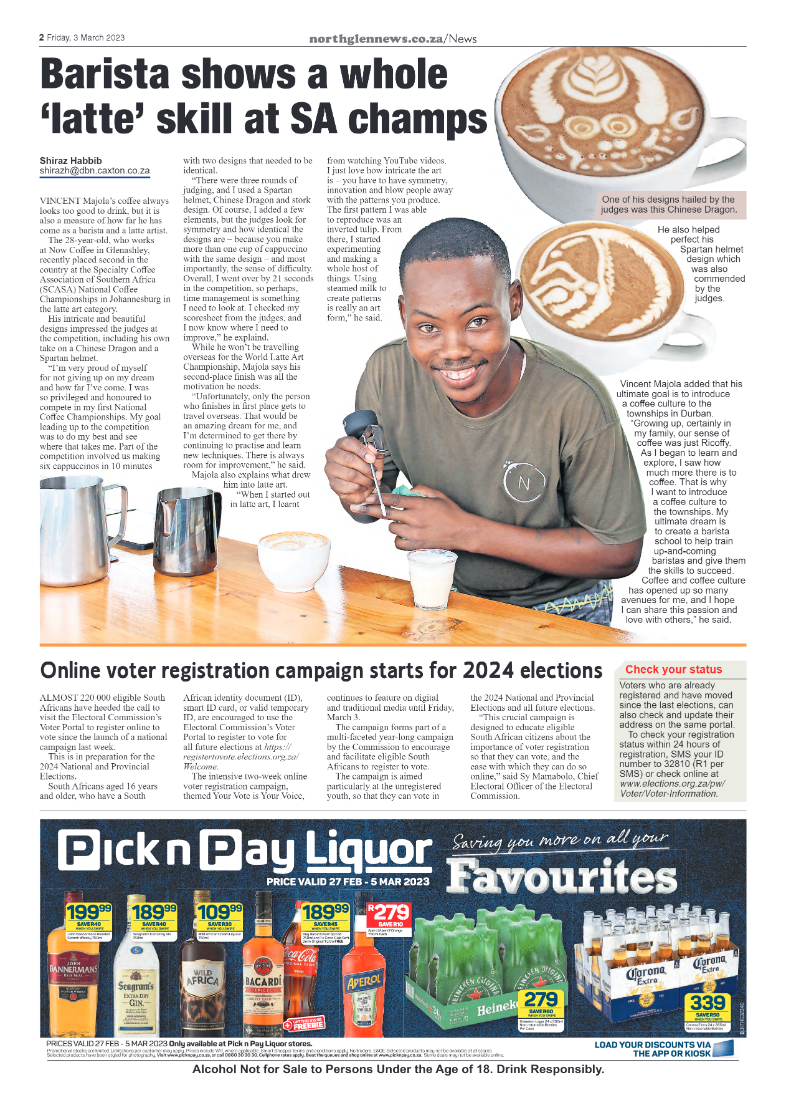 Northglen News 3 March 2023 page 2