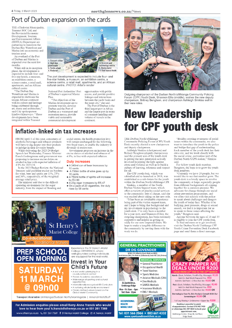 Northglen News 3 March 2023 page 4