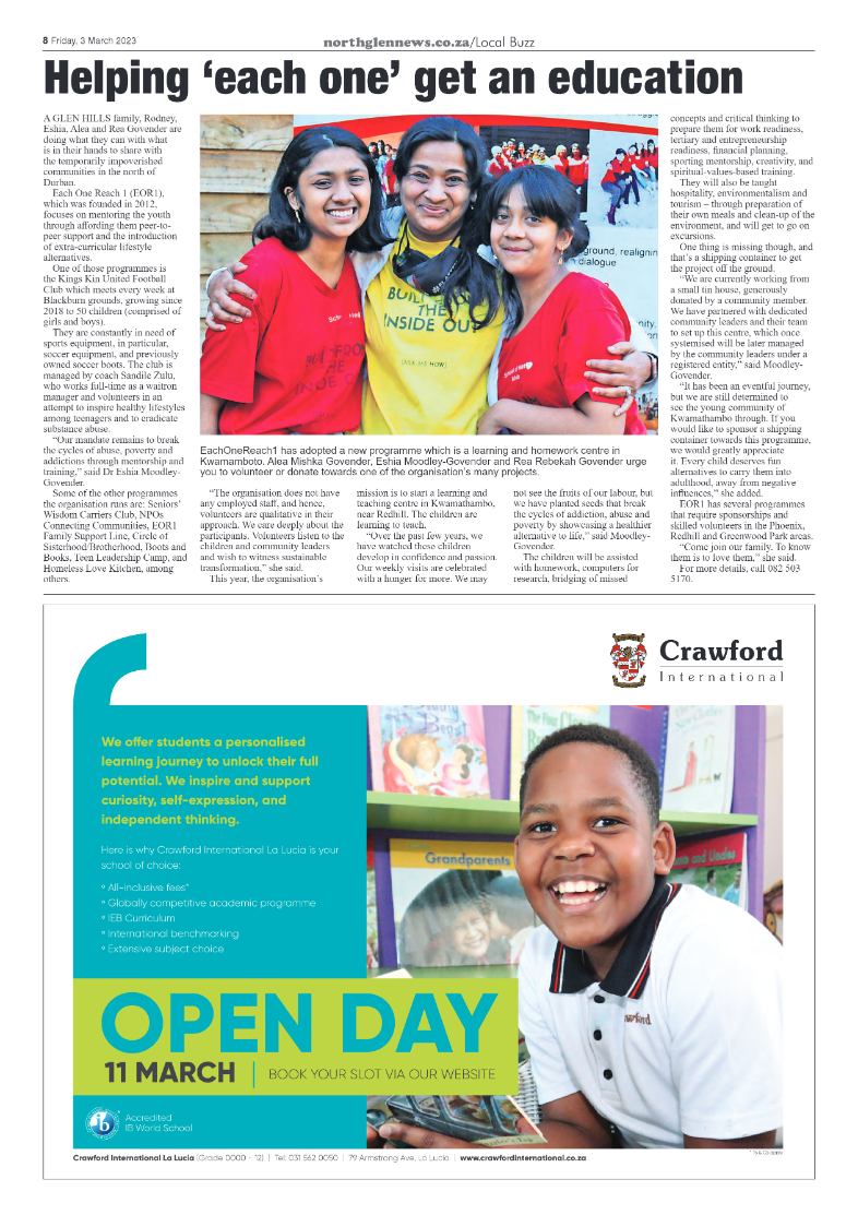 Northglen News 3 March 2023 page 8