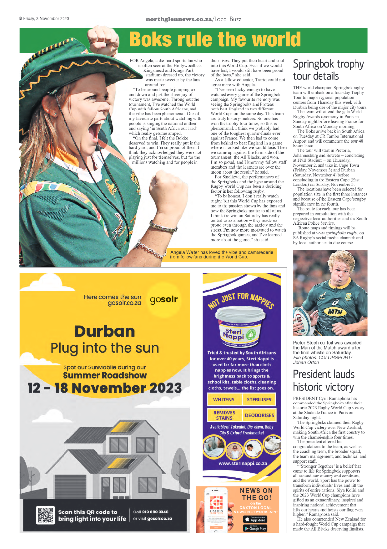 Northglen News 3 November 2023 page 8