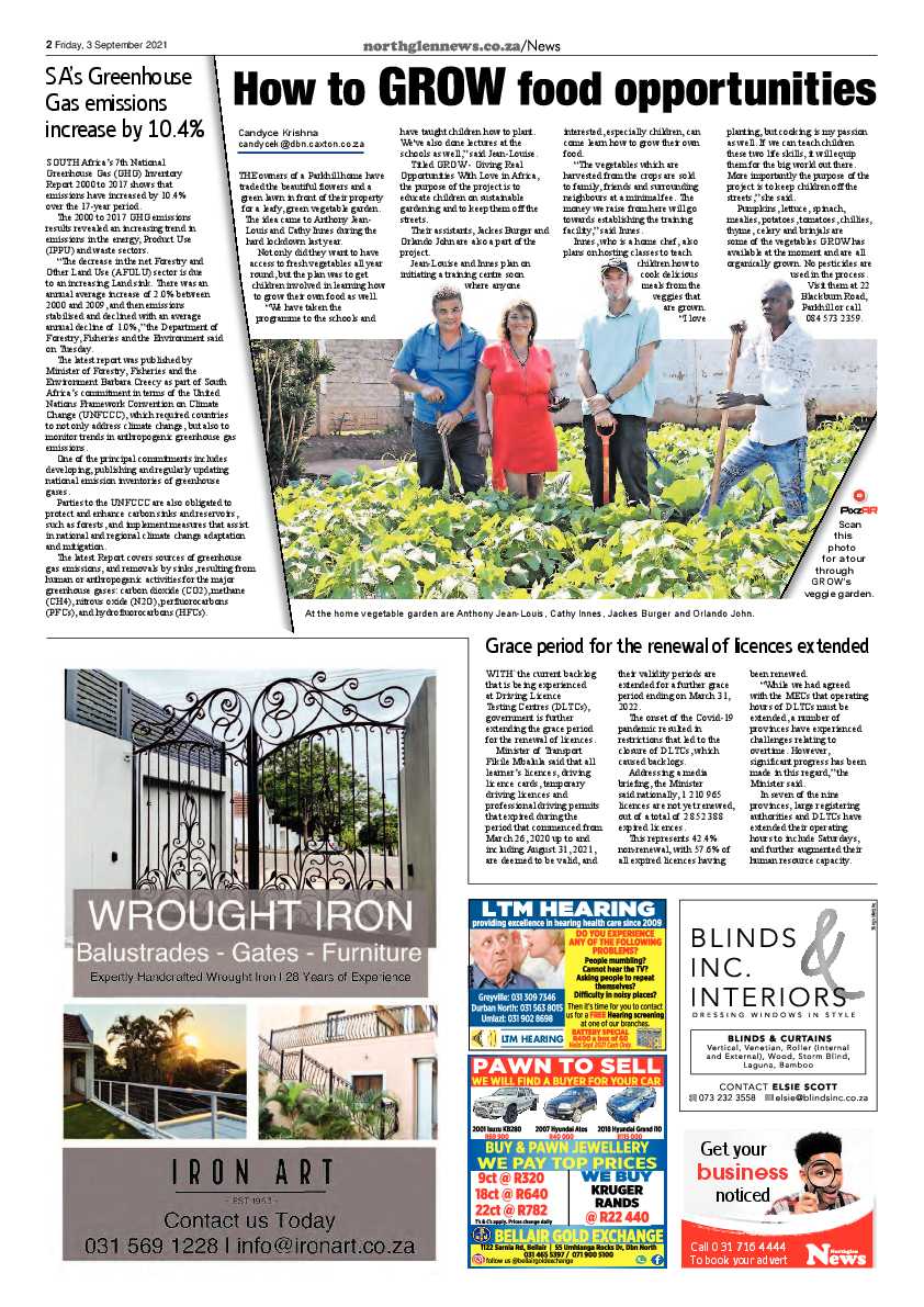 Northglen News 3 September 2021 page 2