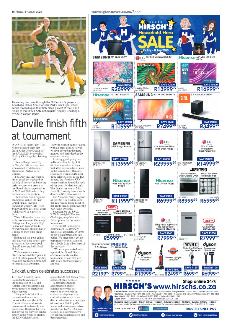 Northglen News 4 August 2023 page 16