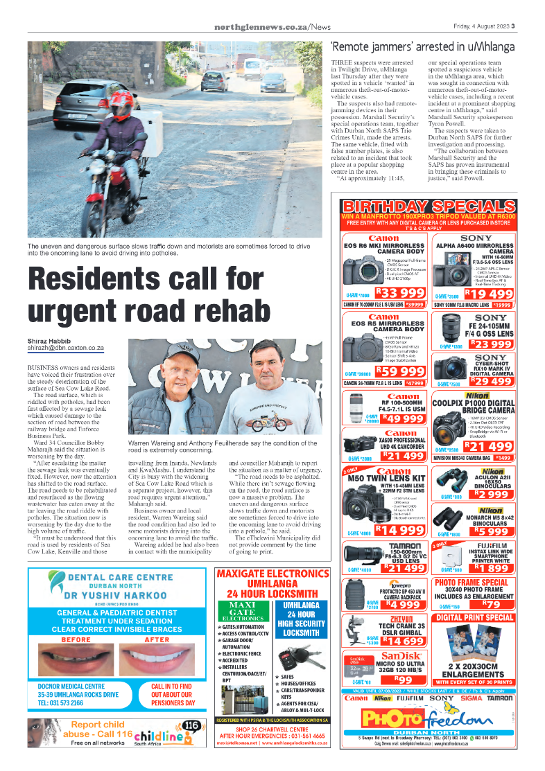 Northglen News 4 August 2023 page 3