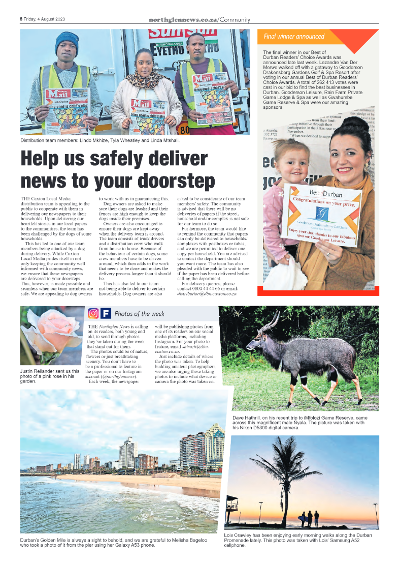 Northglen News 4 August 2023 page 8