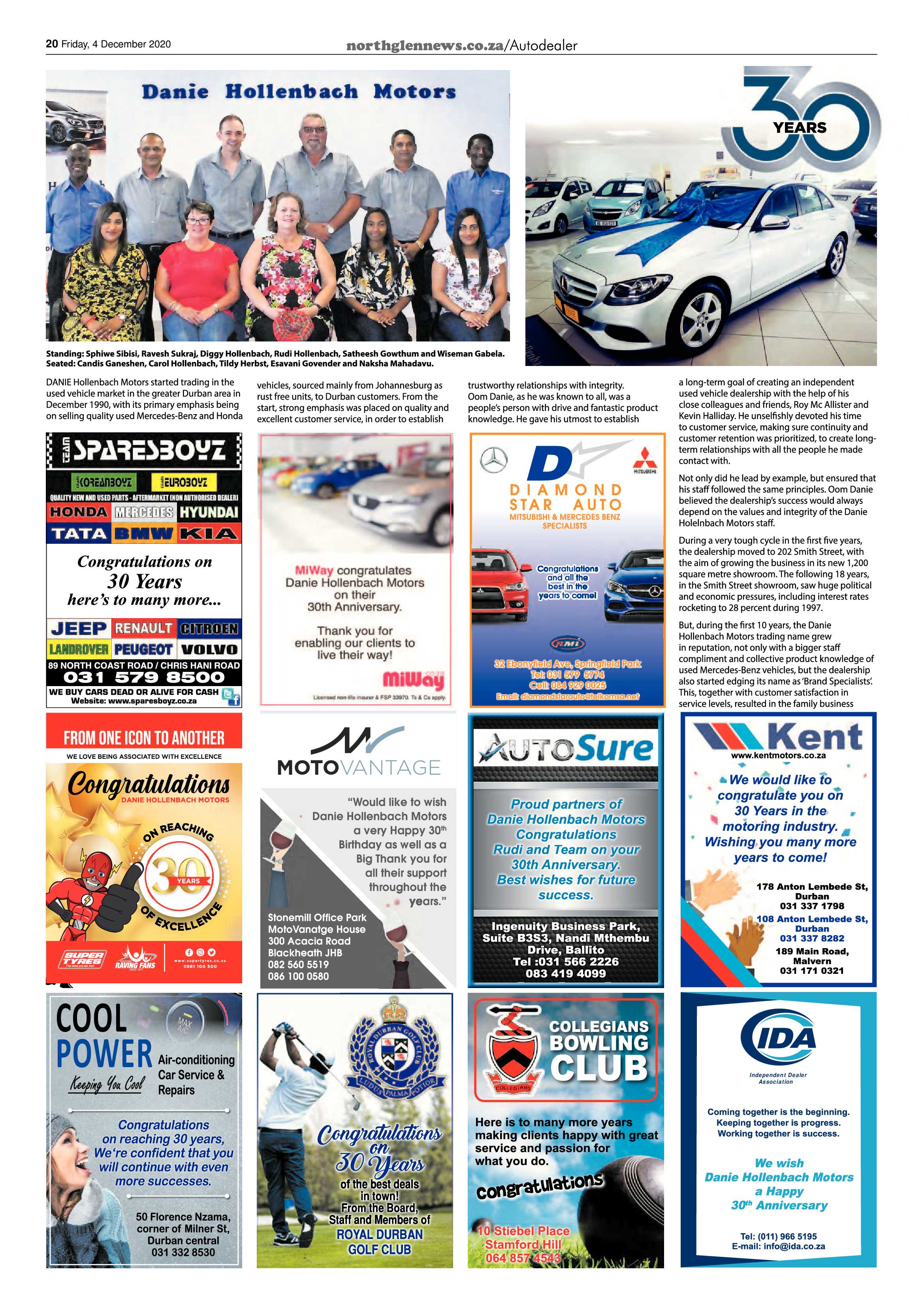 Northglen News 4 December 2020 page 20