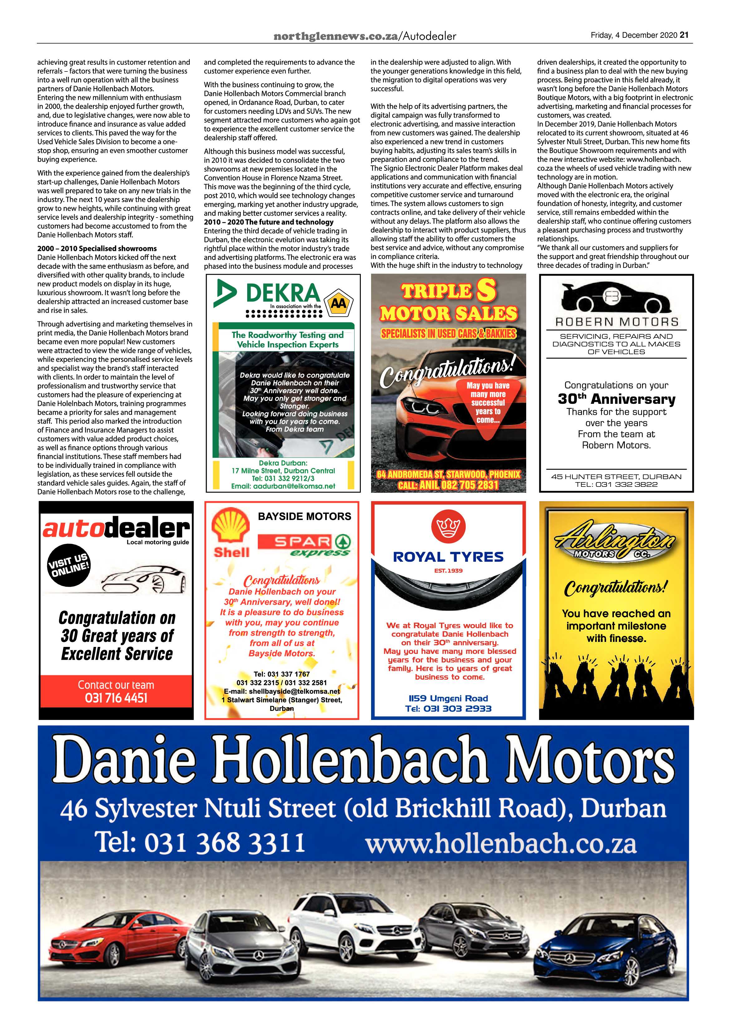 Northglen News 4 December 2020 page 21