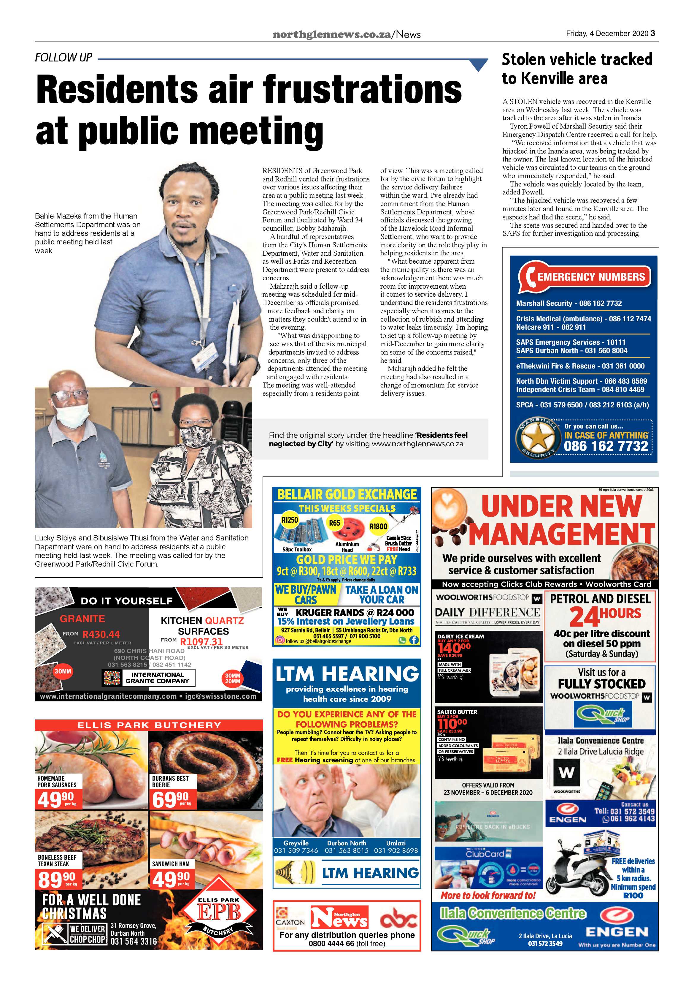 Northglen News 4 December 2020 page 3