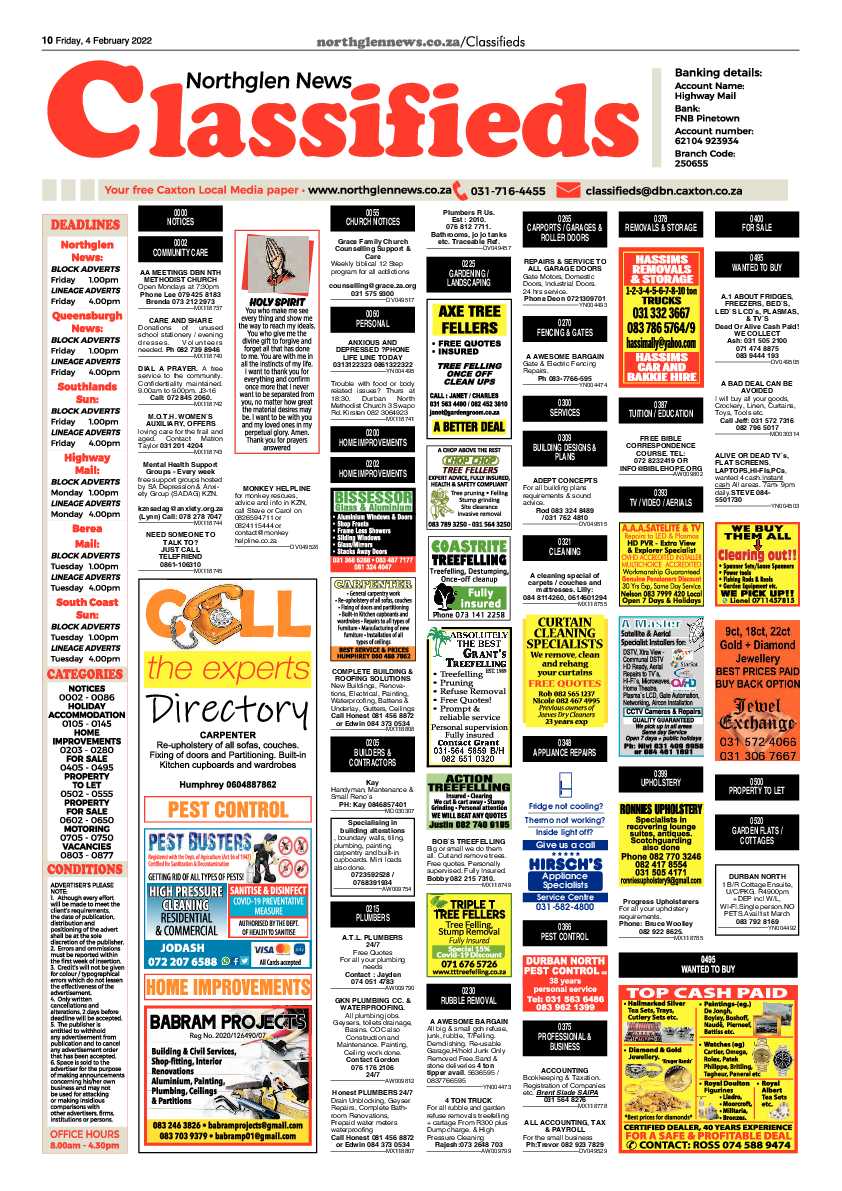 Northglen News 4 February 2022 page 10