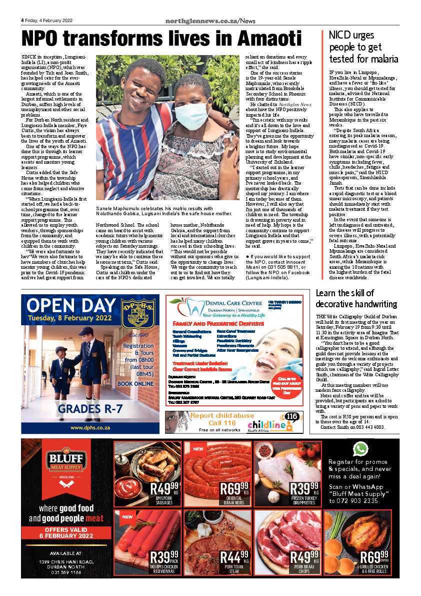 Northglen News 4 February 2022 page 4