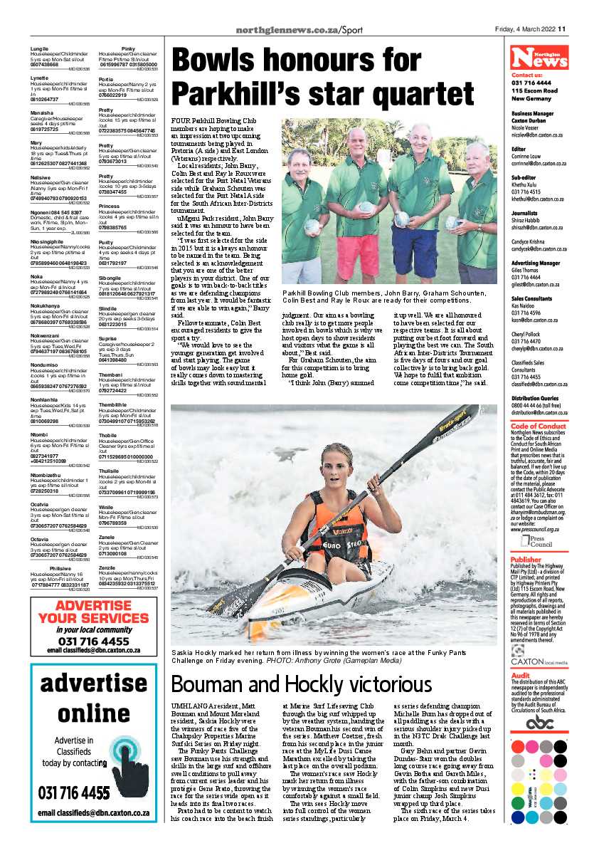 Northglen News 4 March 2022 page 11