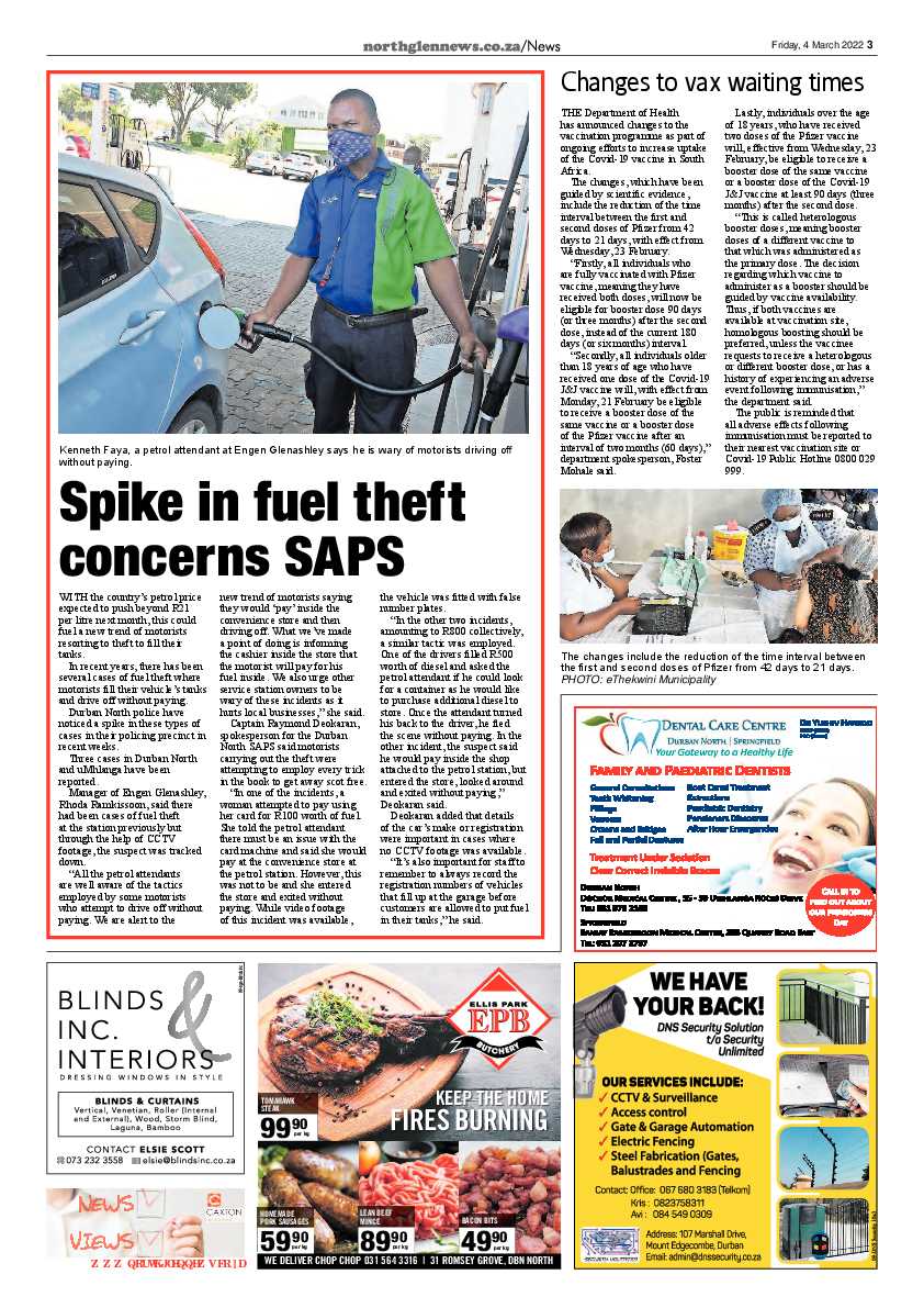 Northglen News 4 March 2022 page 3