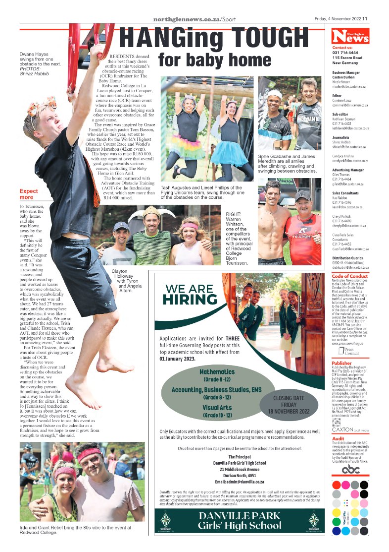 Northglen News 4 November 2022 page 11