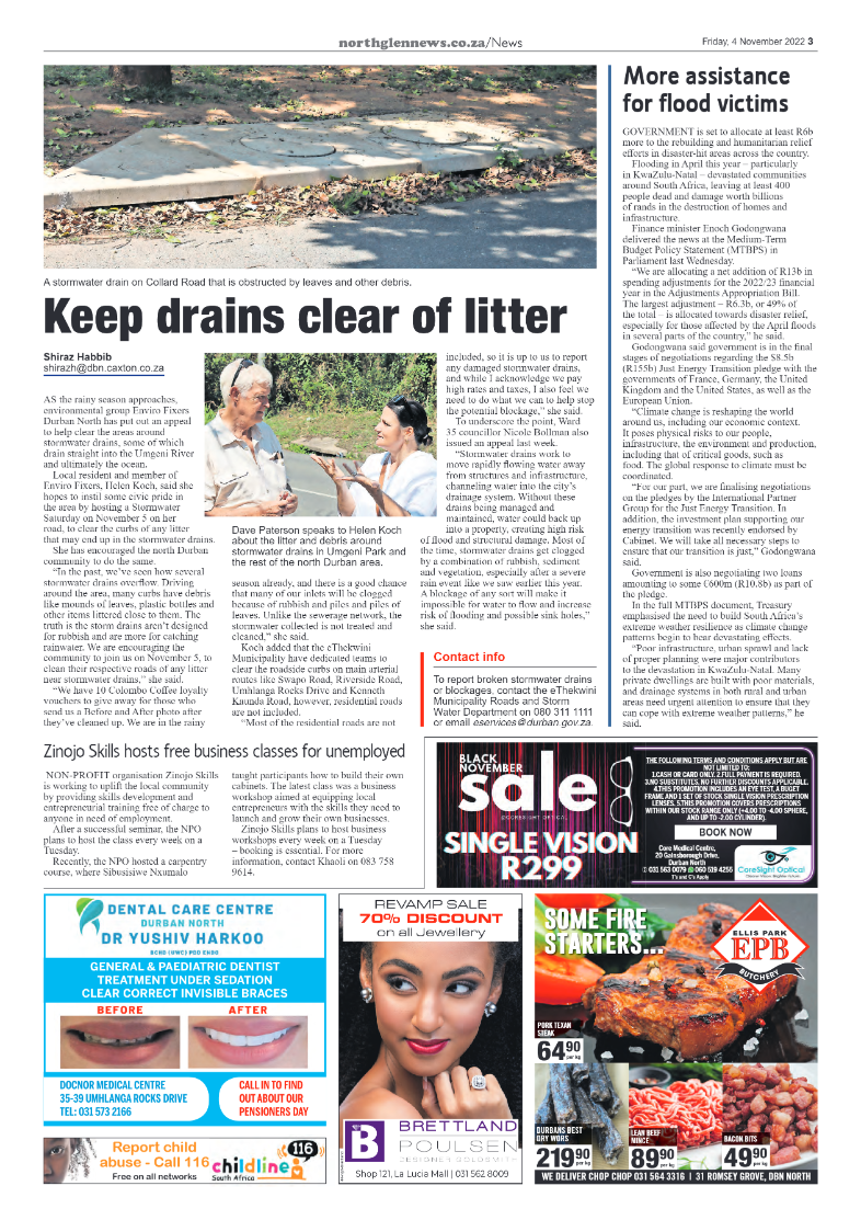 Northglen News 4 November 2022 page 3