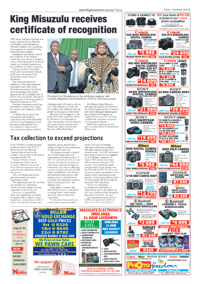 Northglen News 4 November 2022 page 5