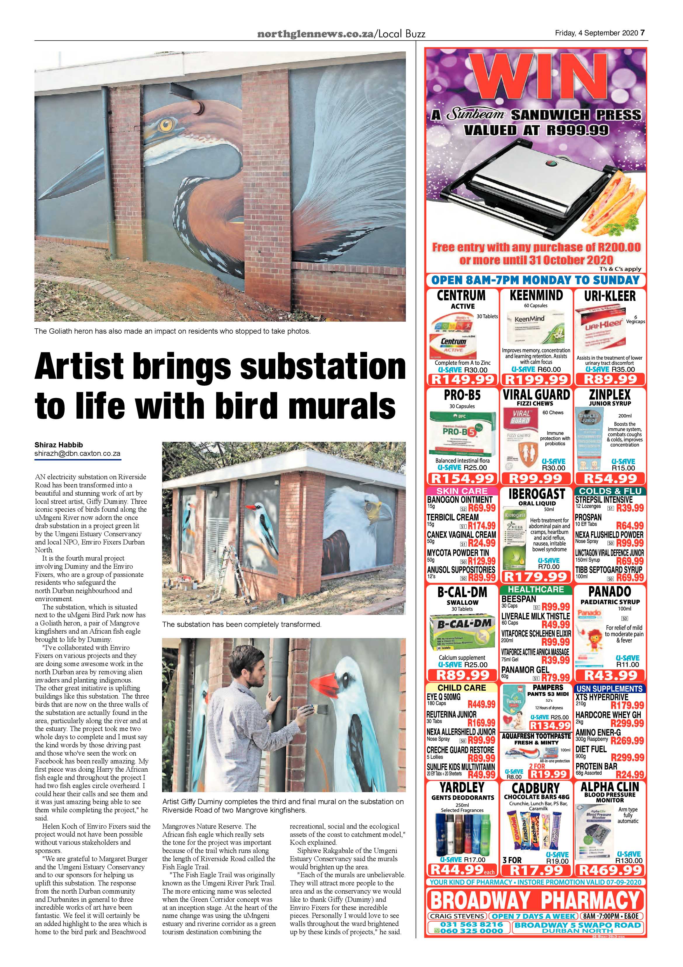 Northglen News 4 September 2020 page 7