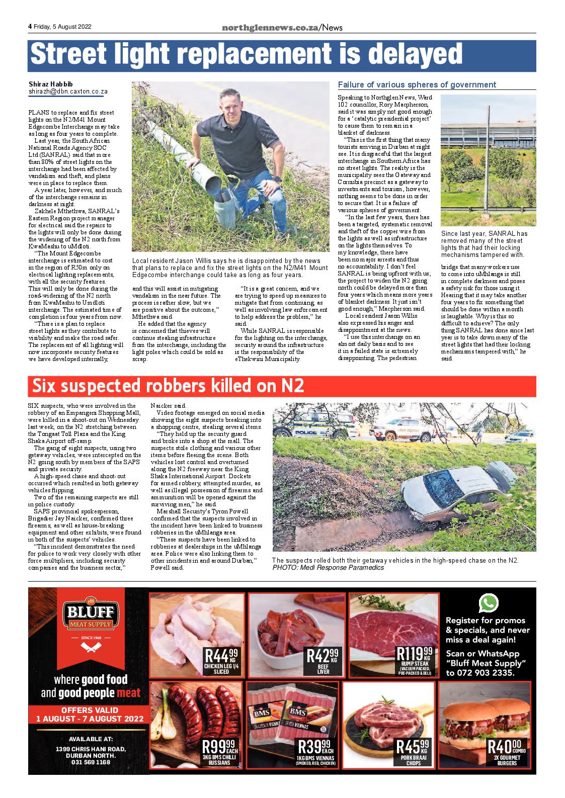 Northglen News 5 August 2022 page 4