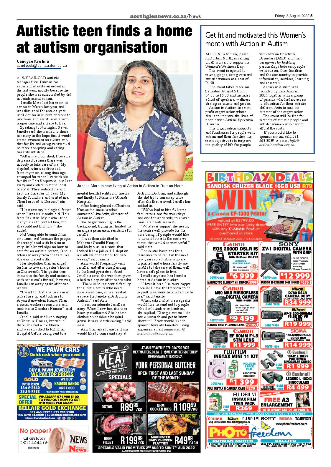 Northglen News 5 August 2022 page 5