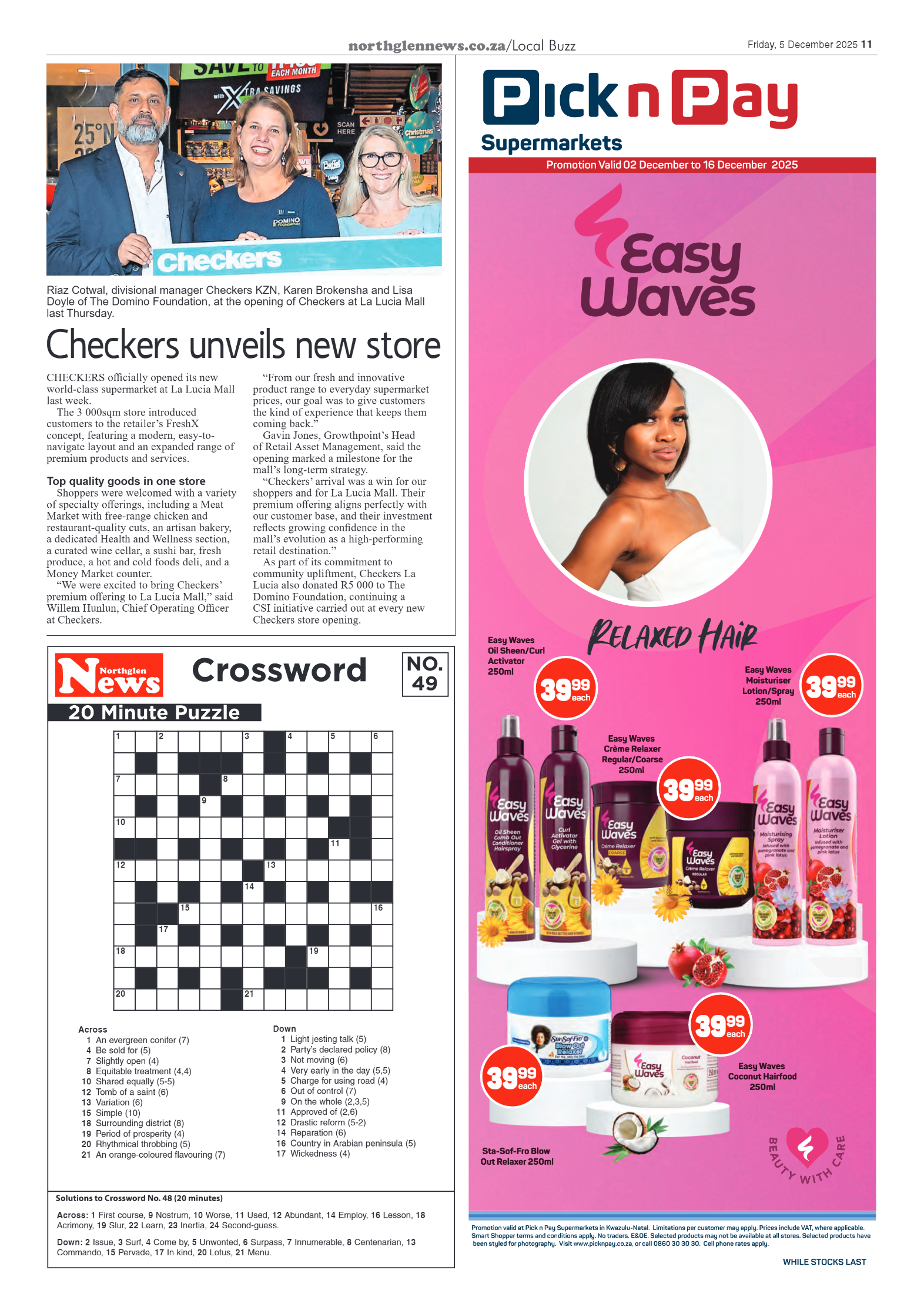 Northglen News 5 December 2025 page 11