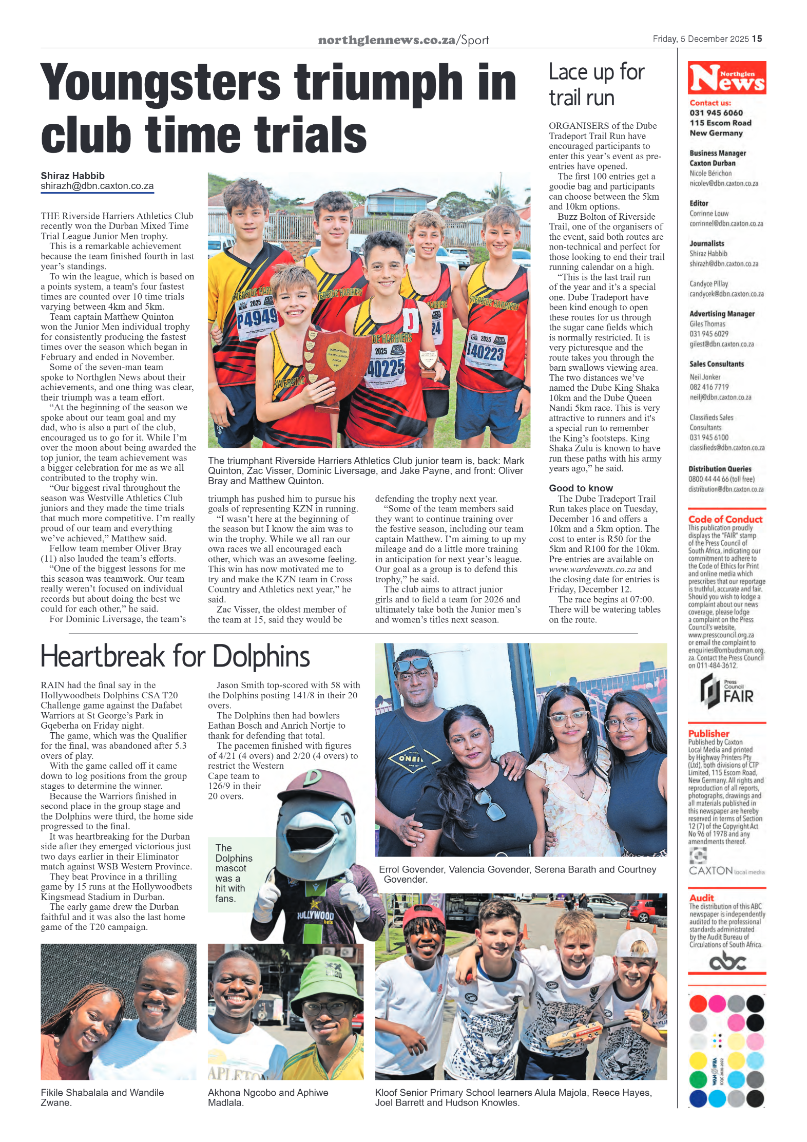 Northglen News 5 December 2025 page 15