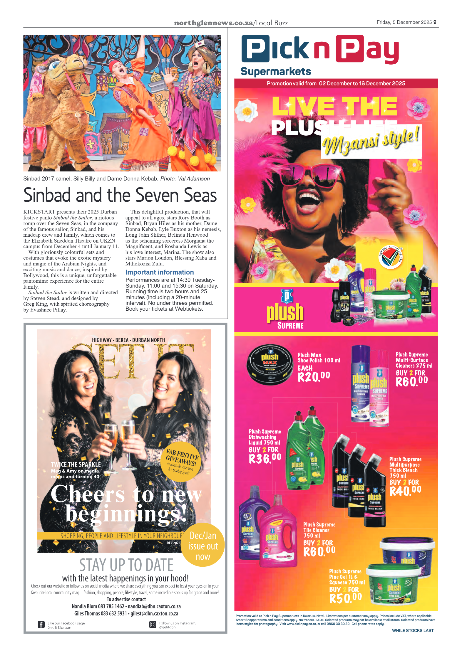 Northglen News 5 December 2025 page 9