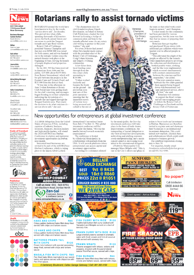 Northglen News 5 July 2024 page 2