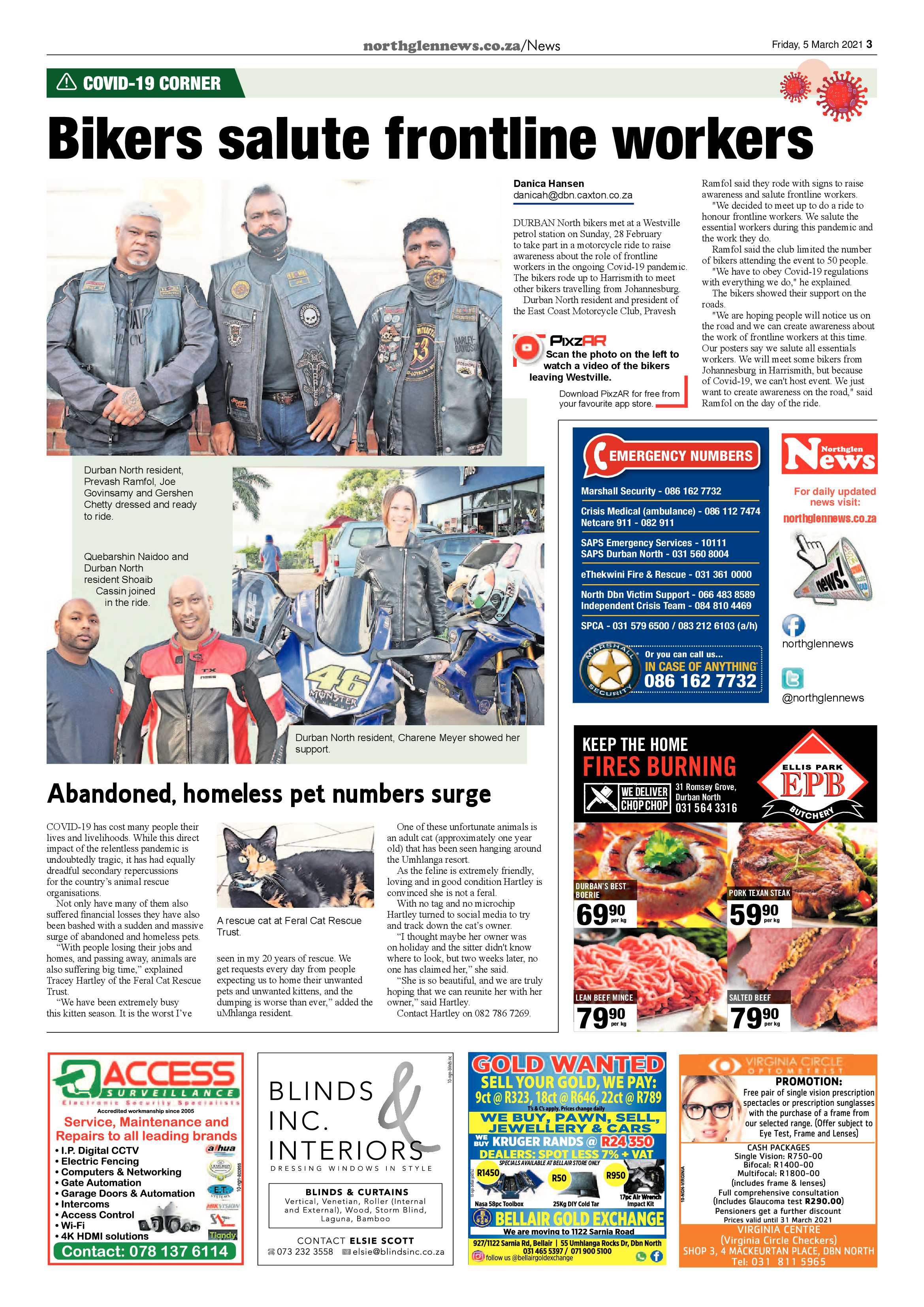 Northglen News 5 March 2021 page 3
