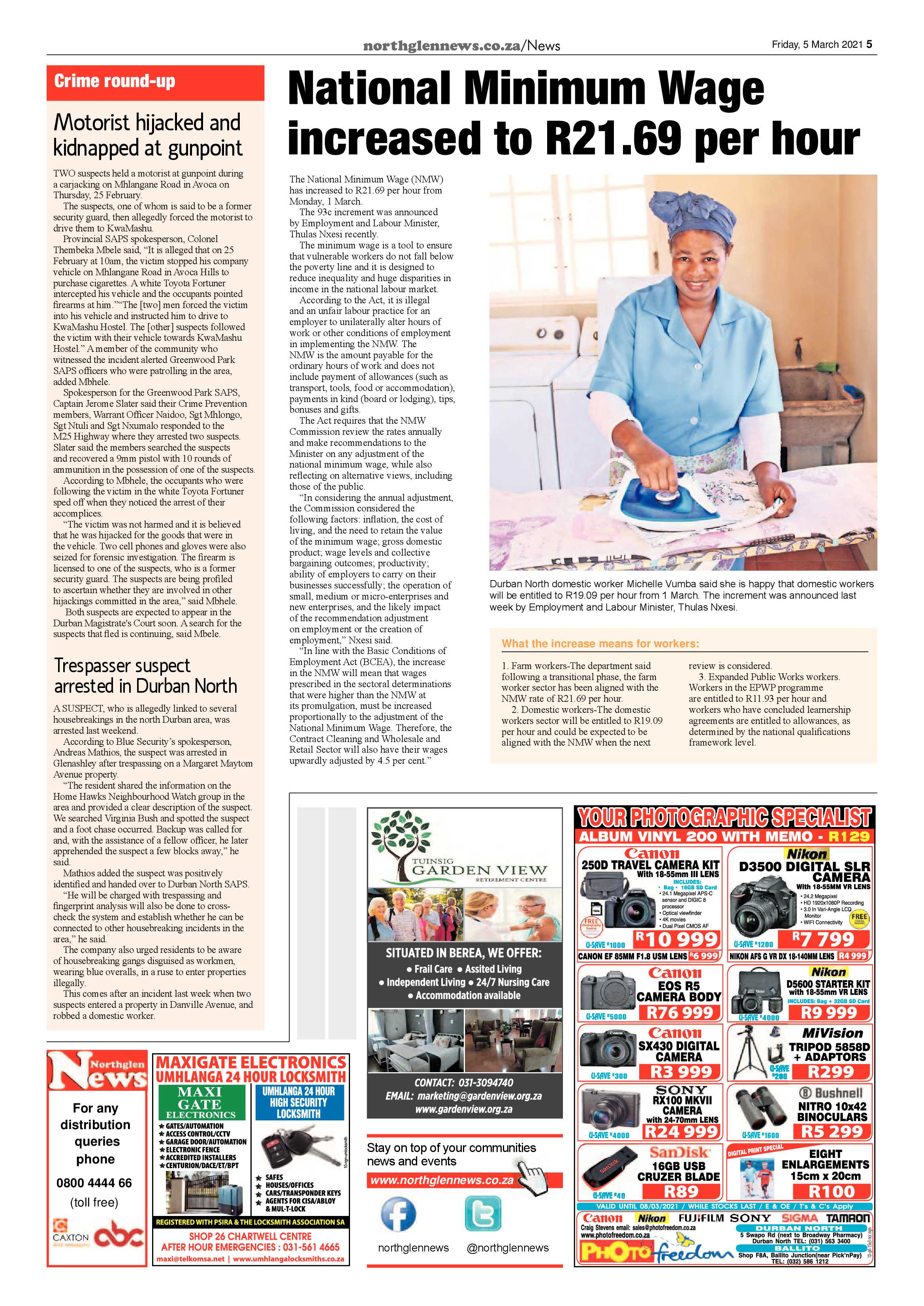 Northglen News 5 March 2021 page 5