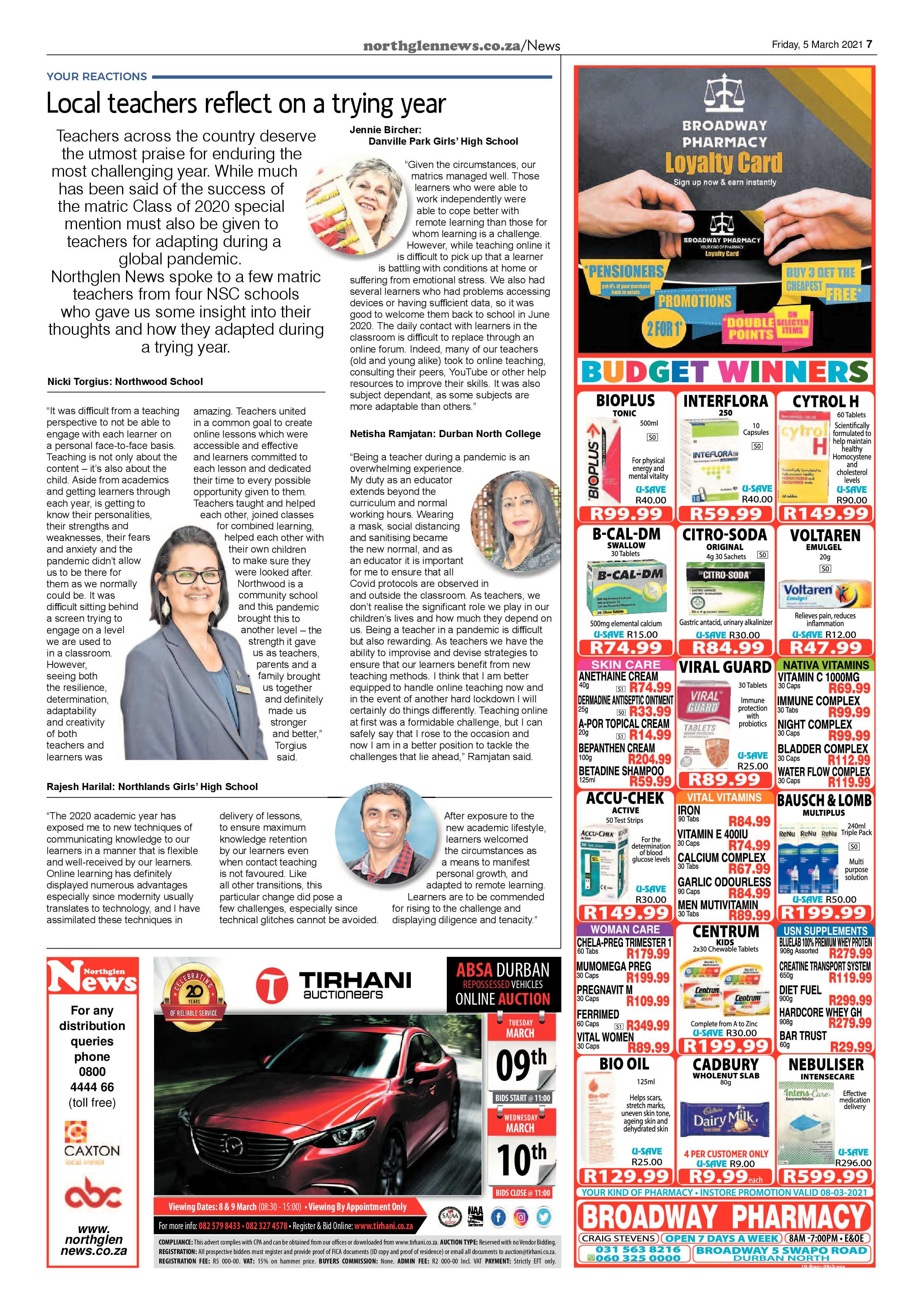 Northglen News 5 March 2021 page 7