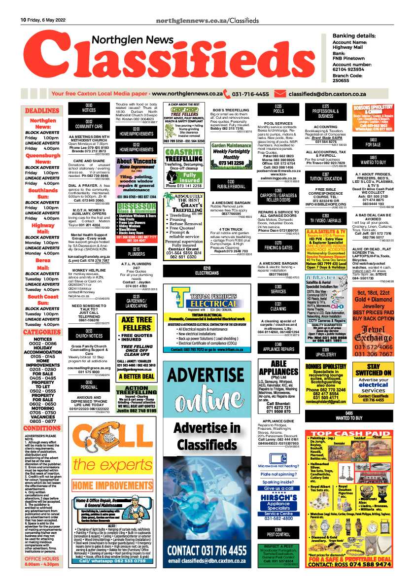 Northglen News 6 May 2022 page 10