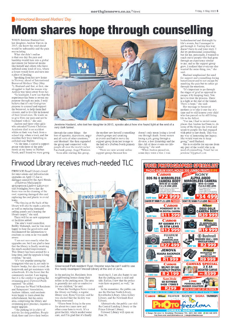 Northglen News 5 May 2023 page 5