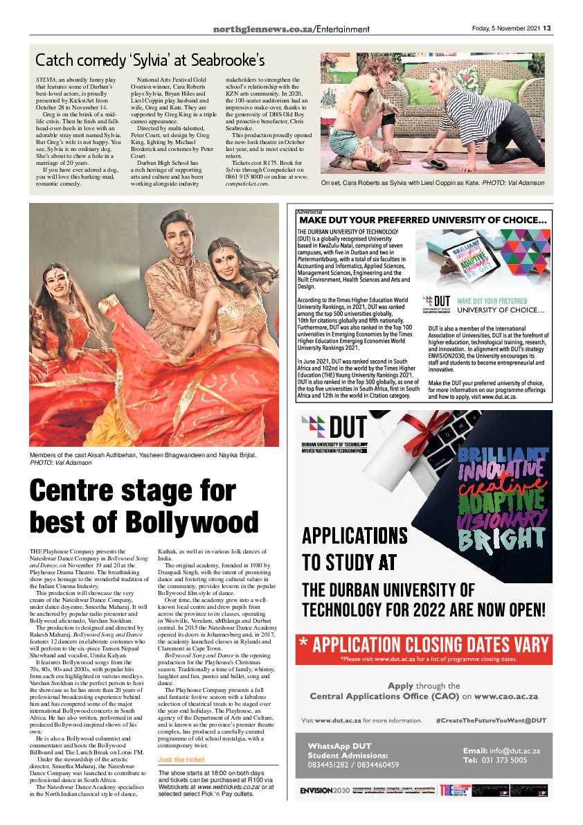 Northglen News 5 November 2021 page 13