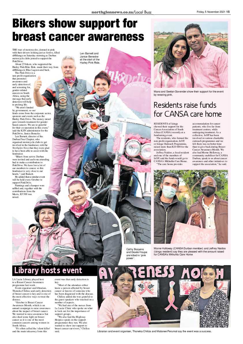 Northglen News 5 November 2021 page 15