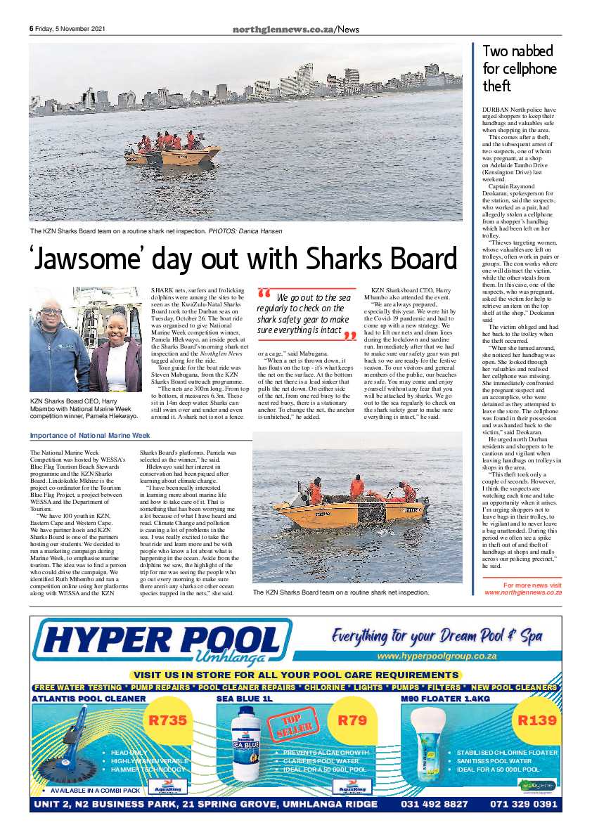 Northglen News 5 November 2021 page 6