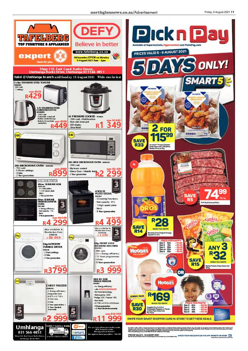 Northglen News 6 August 2021 page 11