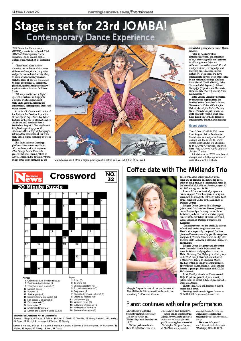 Northglen News 6 August 2021 page 12